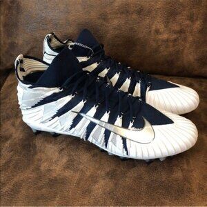 Nike Cleats Alpha Menace White Black Sports NWT